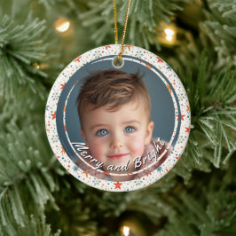 Adorno De Cerámica Foto infantil de Personalizado de las Estrellas Me