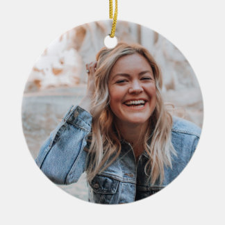 Adorno De Cerámica Foto personalizada