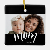 Foto personalizada de mamá Año de establecimiento 