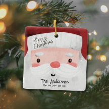 Foto personalizada de Papá Noel Feliz Navidad