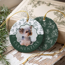 Foto personalizada de perro o gato con elegante di