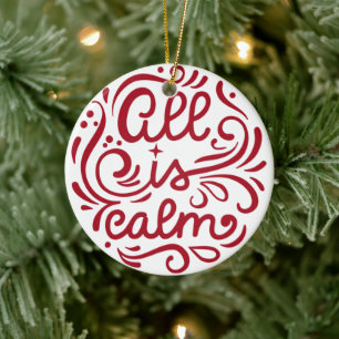 Adorno De Cerámica Foto personalizado Todo es Navidades de vacaciones