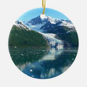 Adorno De Cerámica Fotografía de College Fjord I Hermosa Alaska