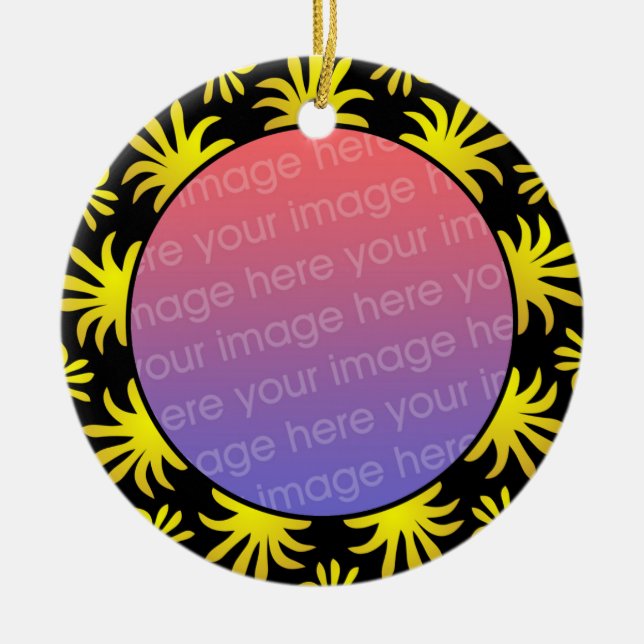 Adorno De Cerámica Fotograma 011 (Frente)