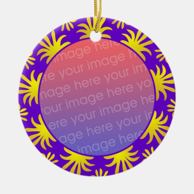 Adorno De Cerámica Fotograma 012 (Frente)