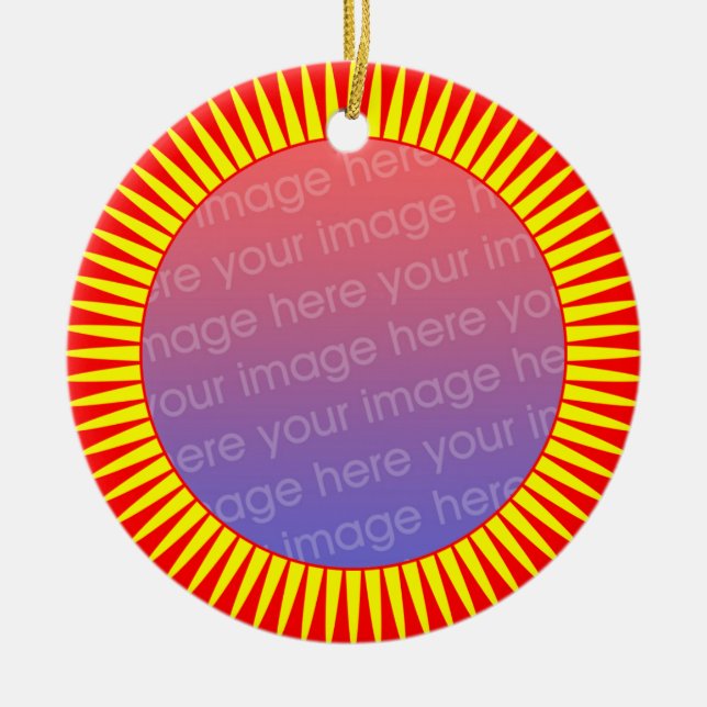 Adorno De Cerámica Fotograma 02 (Frente)