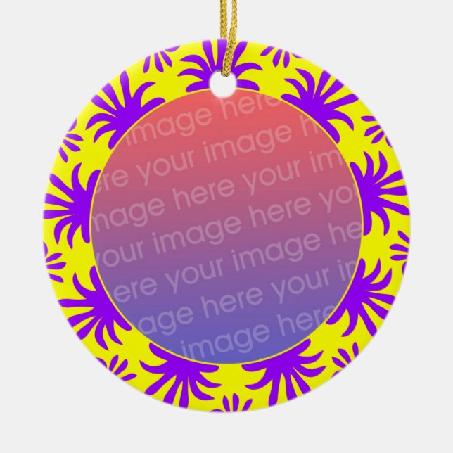 Adorno De Cerámica Fotograma 09 (Frente)