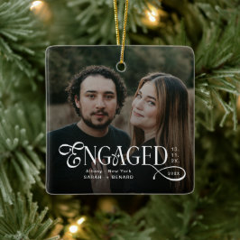 Adorno De Cerámica Fotos de parejas comprometidas minimalistas Navida