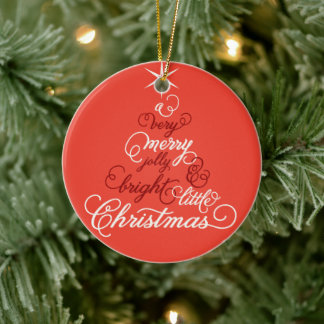 Adorno De Cerámica Fotos De Un Árbol De Navidad Brillante Y Brillante