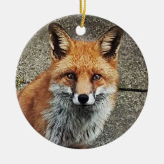 Adorno De Cerámica Fox personalizado