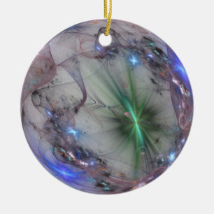 Adorno De Cerámica fractal 0rnament