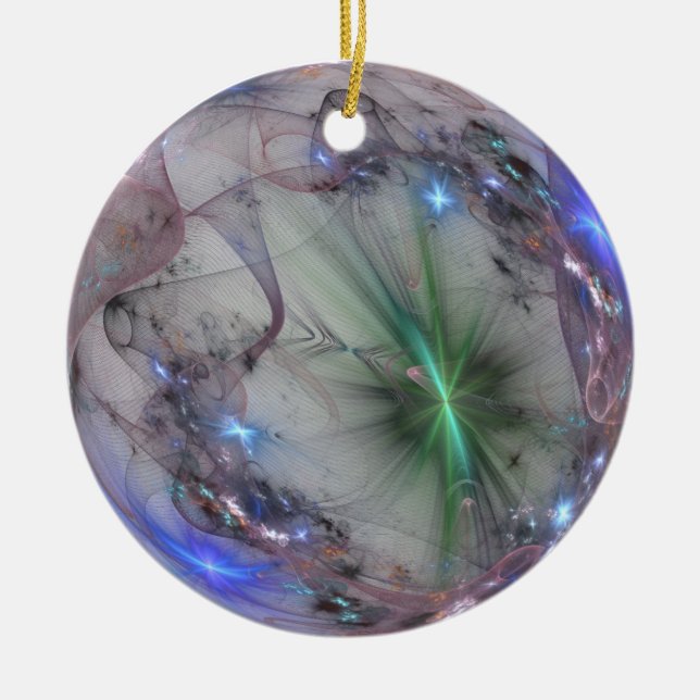 Adorno De Cerámica fractal 0rnament (Frente)