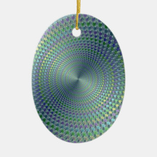 Adorno De Cerámica Fractal de audífonos