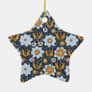 Adorno De Cerámica Fragmentos de flores