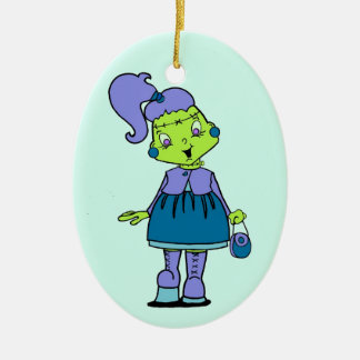 Adorno De Cerámica Frankenstina