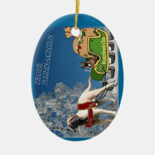 Adorno De Cerámica Französische Bulldoggen und Mastiff Motiv