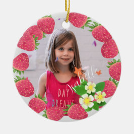 Adorno De Cerámica Fresa