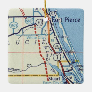 Adorno De Cerámica Ft. Pierce y Stuart Florida