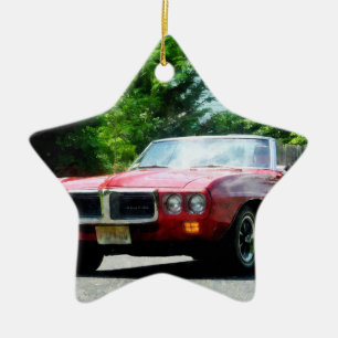 Adorno De Cerámica Fuego Rojo Convertible