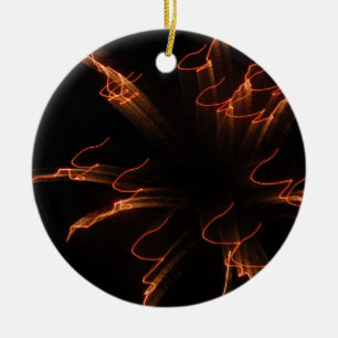 Adorno De Cerámica Fuegos artificiales 3