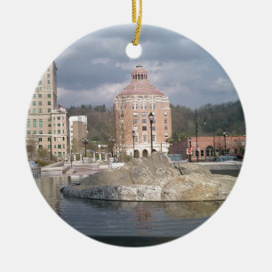 Adorno De Cerámica Fuente de Asheville nc