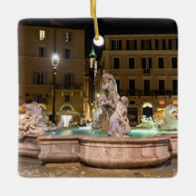Fuente de Neptuno en la Piazza Navona - Roma