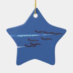 Adorno De Cerámica Fumador de armas.