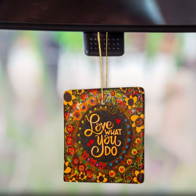 Adorno De Cerámica Fun Floral inspirador vida cita inespiritualidad (Subido por el creador)