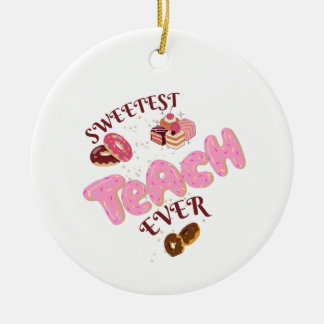 Adorno De Cerámica Funda de teléfono para maestros de donas lindas