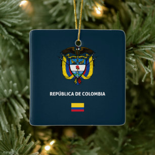 Adorno De Cerámica Funda de teléfono pasaporte de Colombia