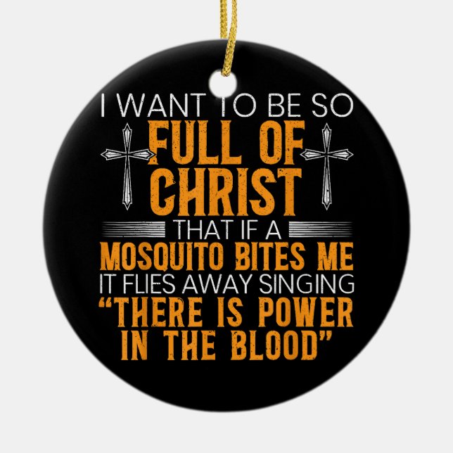 Adorno De Cerámica Fundador Religioso Cristiano De Dios Fiel (Frente)