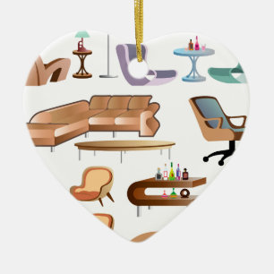 Adorno De Cerámica Furniture_Set_Collection