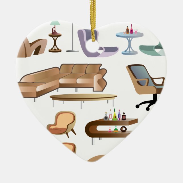 Adorno De Cerámica Furniture_Set_Collection (Frente)