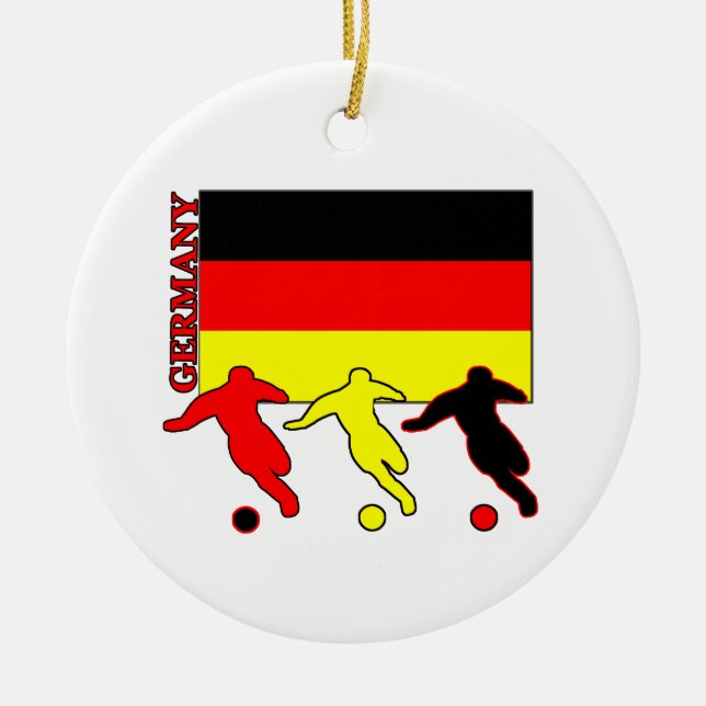 Adorno De Cerámica Fútbol Alemania (Frente)