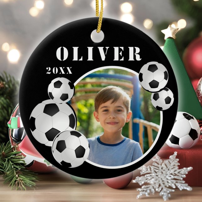 Adorno De Cerámica Fútbol baloncesto foto deportes negros (Subido por el creador)