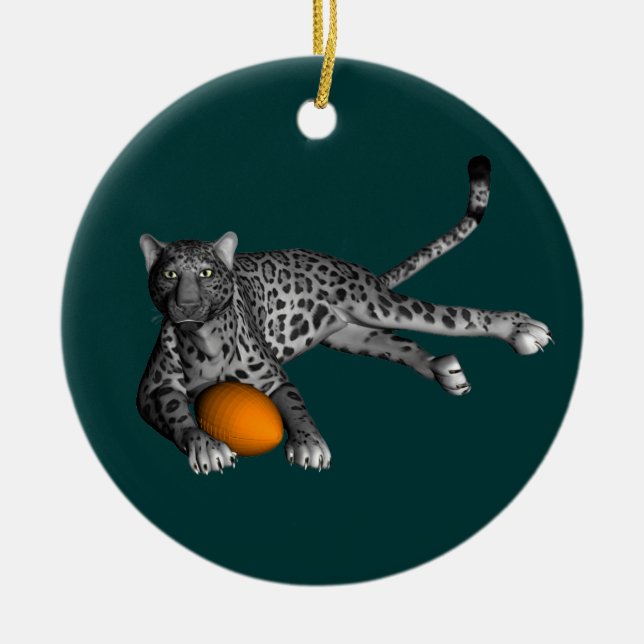 Adorno De Cerámica Futbolista (Frente)