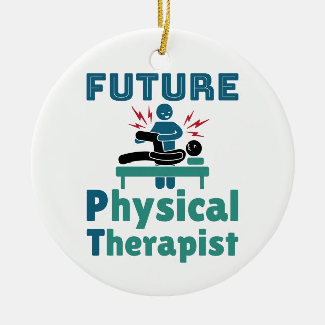Adorno De Cerámica Future Physical Therapist PT Student (Frente)