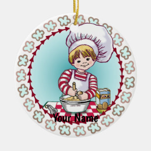 Adorno De Cerámica Futuro Little Chef