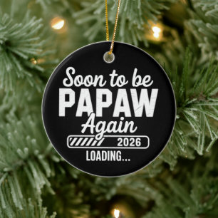 Adorno De Cerámica Futuro Papaw de nuevo aprox. 2026 Futuro Nuevo Pap