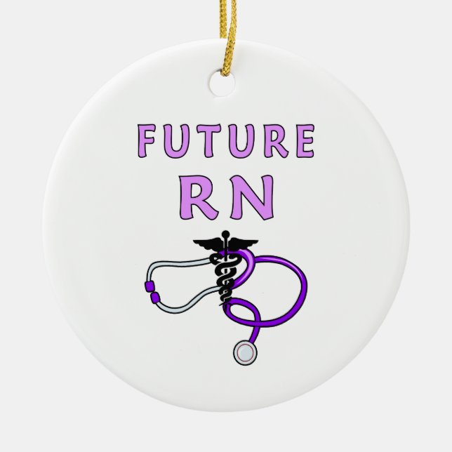 Adorno De Cerámica Futuro RN (Frente)