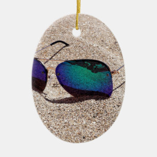 Adorno De Cerámica Gafas de sol