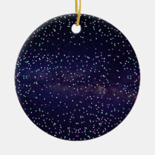 Adorno De Cerámica Galaxia hermosa, estrellas