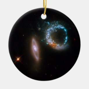 Adorno De Cerámica Galaxias ARP 147