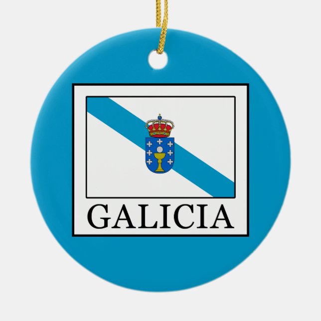 Adorno De Cerámica Galicia (Frente)