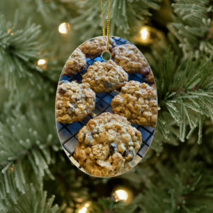 Adorno De Cerámica Galletas de Avena