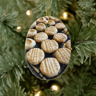 Adorno De Cerámica Galletas de mantequilla de maní