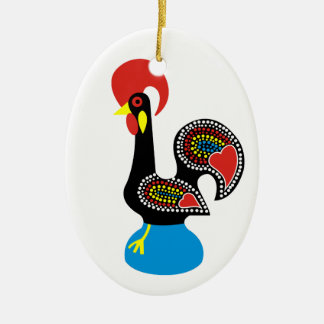 Adorno De Cerámica Galo de Barcelos