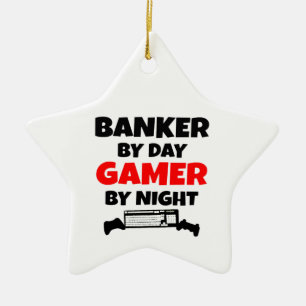 Adorno De Cerámica Gamer Banker