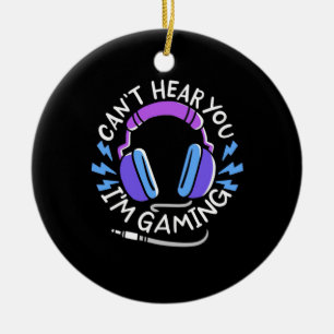 Adorno De Cerámica Gamer que estoy jugando
