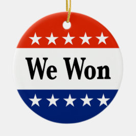 Adorno De Cerámica Ganamos Elecciones 2026